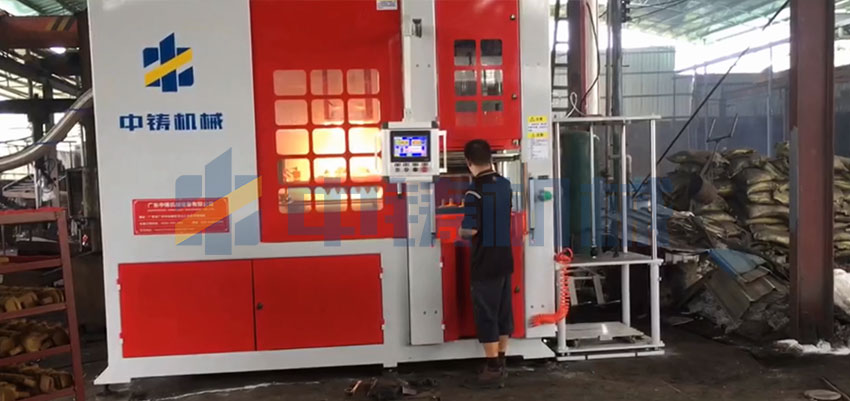 造型機(jī)鑄造視頻，操作簡(jiǎn)單，省人工